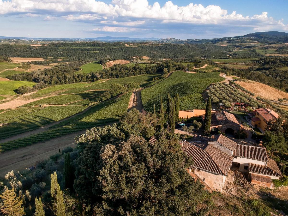 Il Leccio - Casa Toscana San Gimignano กัมบาสซี แตร์เม ภายนอก รูปภาพ