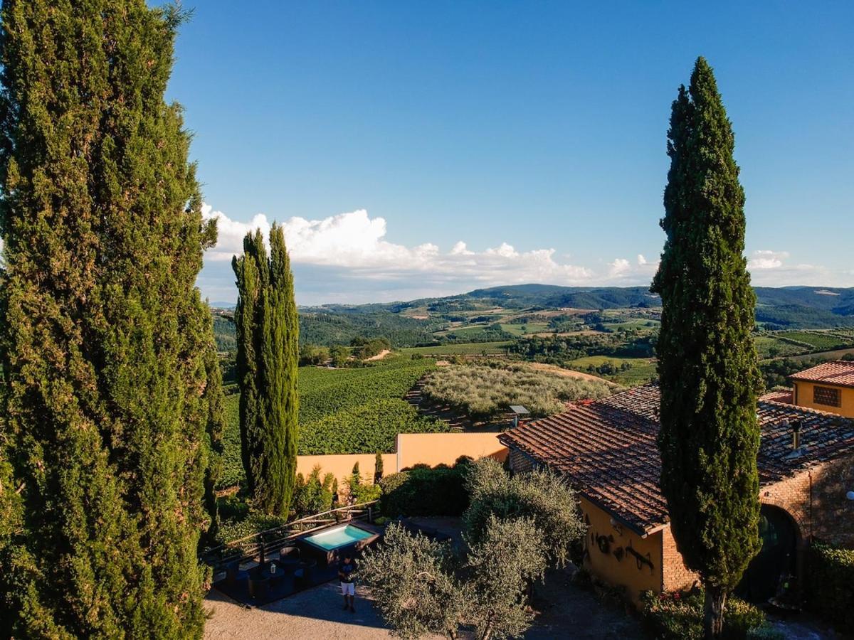 Il Leccio - Casa Toscana San Gimignano กัมบาสซี แตร์เม ภายนอก รูปภาพ