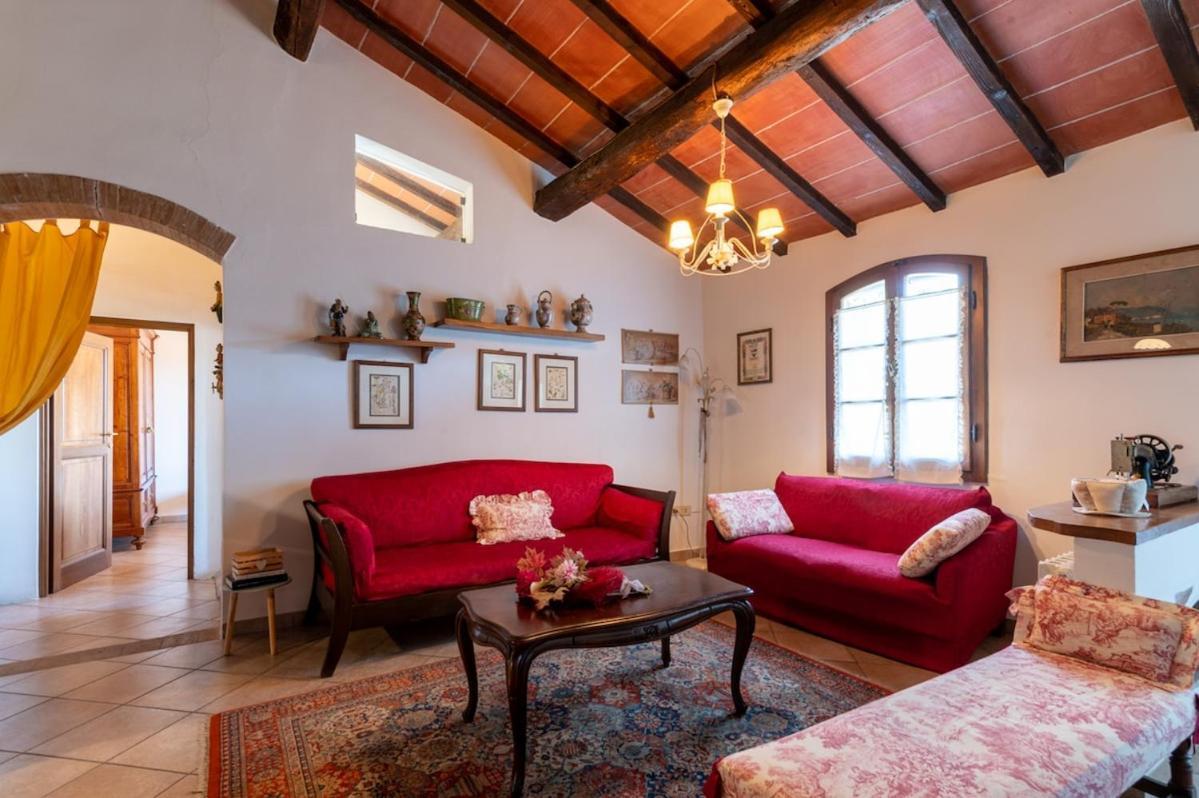 Il Leccio - Casa Toscana San Gimignano กัมบาสซี แตร์เม ภายนอก รูปภาพ