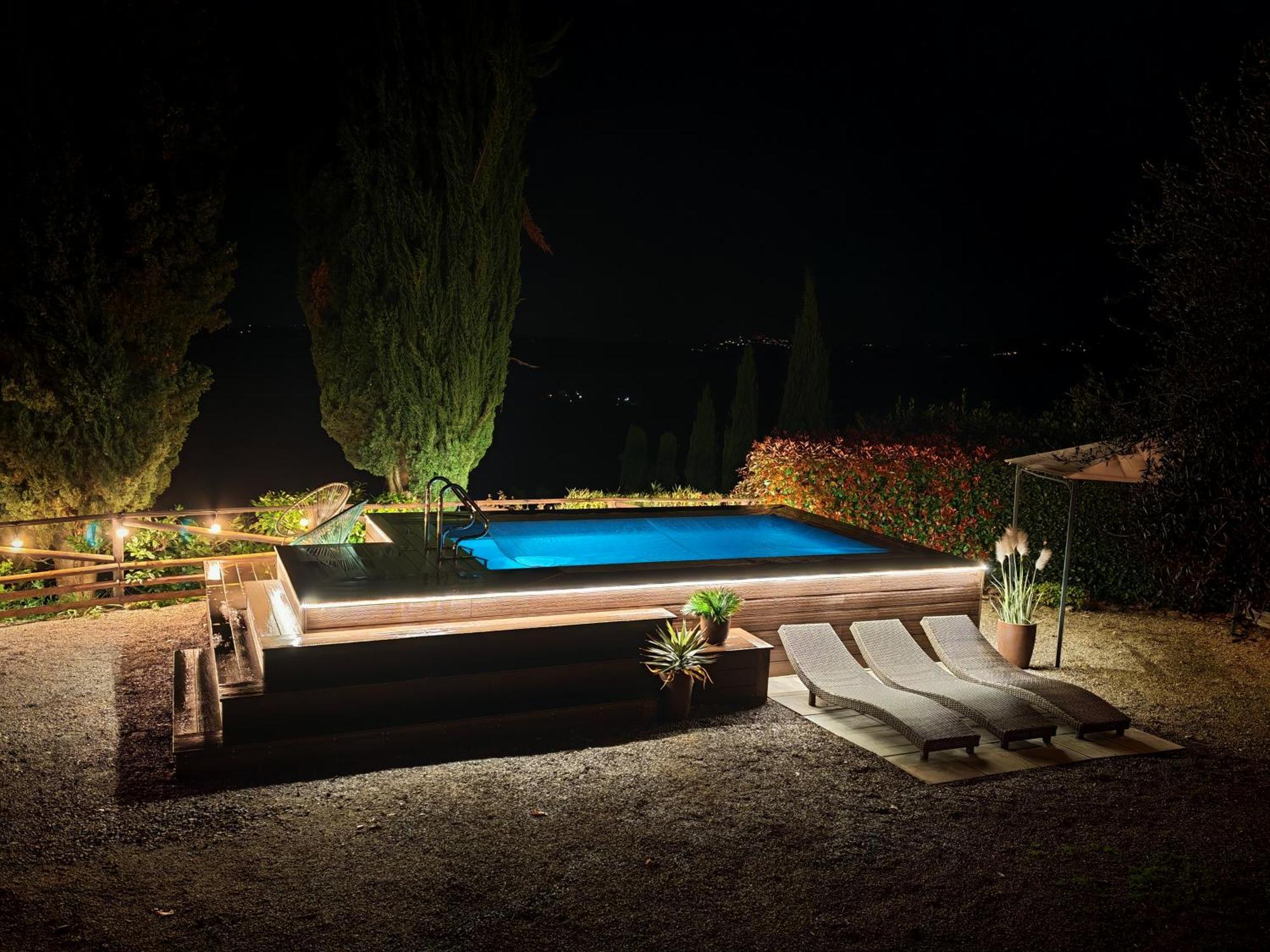 Il Leccio - Casa Toscana San Gimignano กัมบาสซี แตร์เม ภายนอก รูปภาพ
